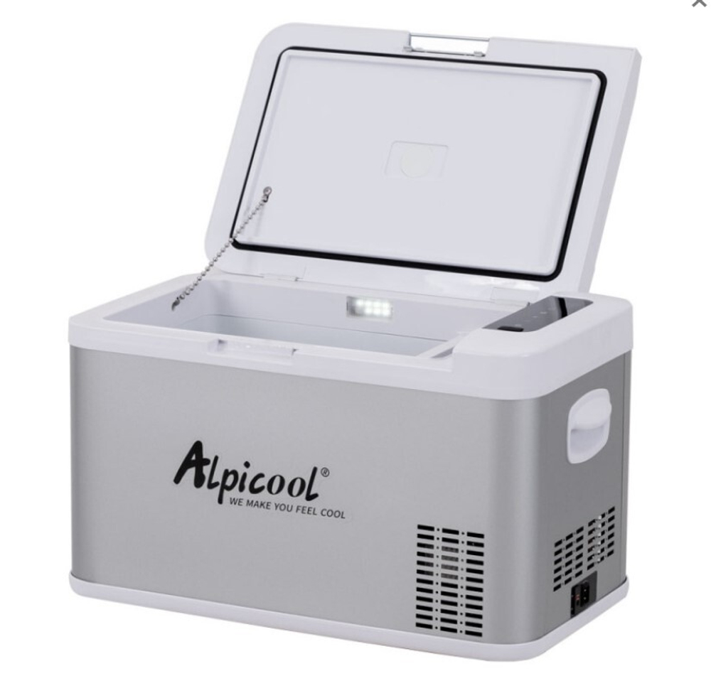 Автохолодильник (25 л, с Bluetooth) компрессорный Alpicool MK-25 (25 литров) 12-24-220В с Bluetooth (Гарантия 14 дней)