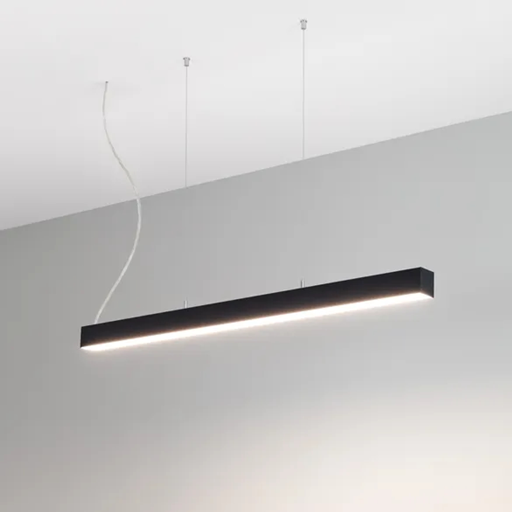 Профиль LINE-S-5050-2000 BLACK (Arlight, Алюминий) 041839