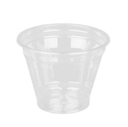 Стакан ПЭТ 200 мл прозр.