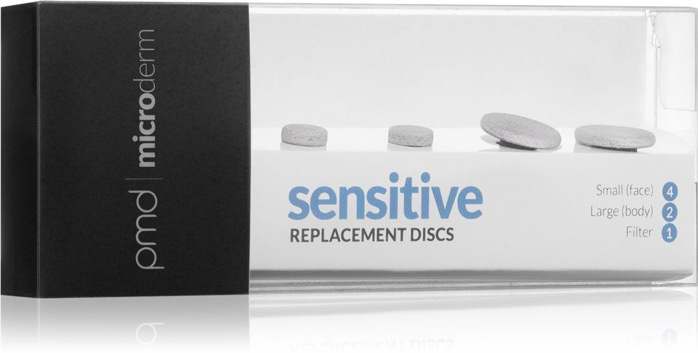 PMD Beauty Чувствительная Малая замена microdermabrasion discs 4 pc + чувствительная большая замена microdermabrasion discs 2 pc + Filter Replacement Discs Sensitive