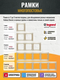 774301 Legrand Valena - Выключатель одноклавишный - слоновая кость