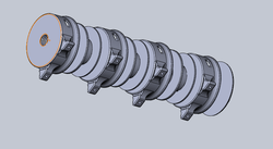 Самонаборной органайзер для проводов (STL-файлы для 3D-печати)