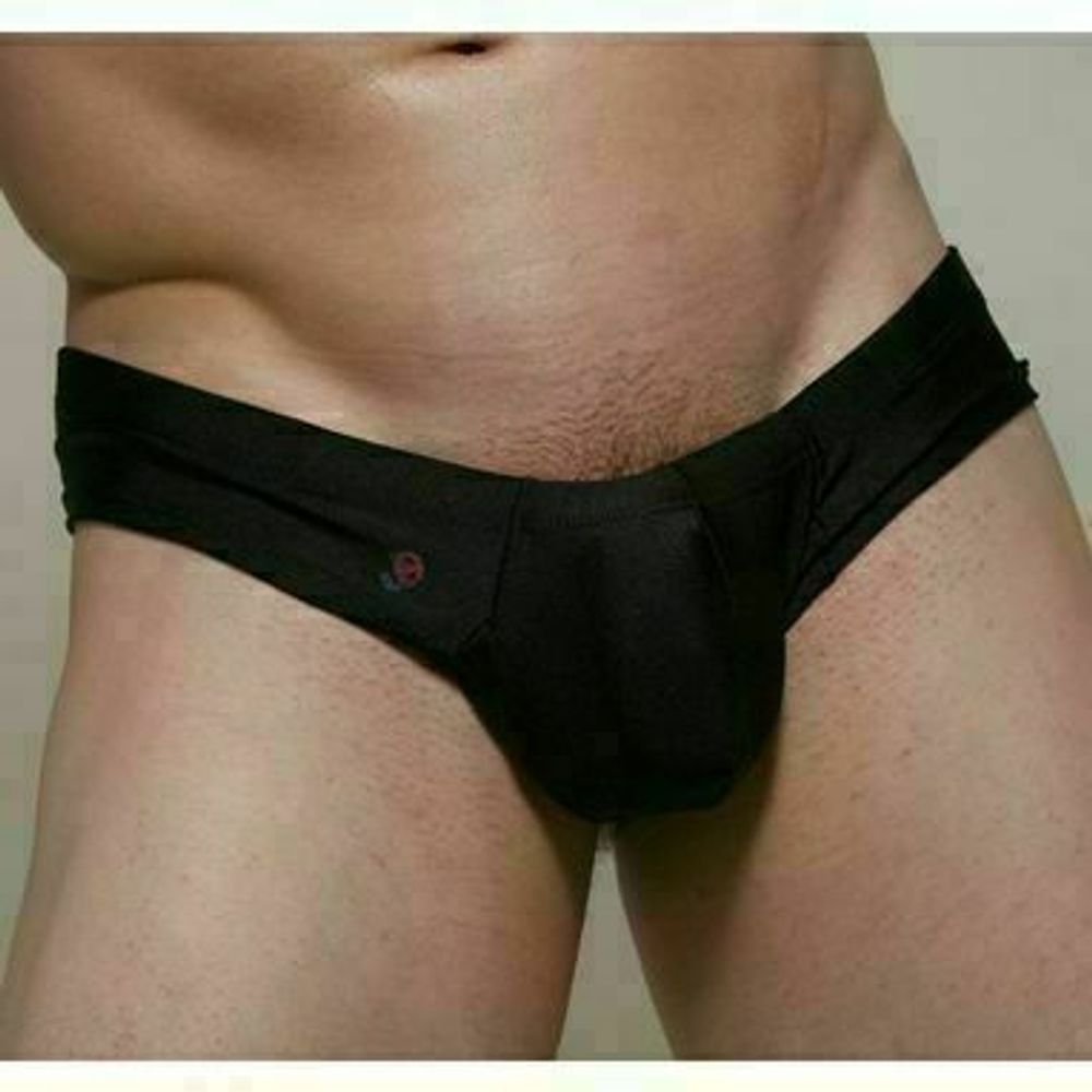 Мужские трусы брифы черные Joe Snyder Black Brief