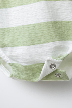 ZARA БОДИ В ПОЛОСКУ, ЗЕЛЕНЫЙ