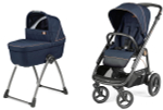 Коляска 2 в 1 Peg Perego Veloce TC Belvedere Blue Shine