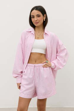 Шорты PINK STRIPE