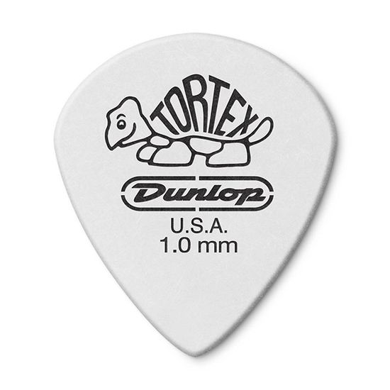 Медиаторы 72шт, 1,0мм, Dunlop 478R1.0 Tortex White Jazz III