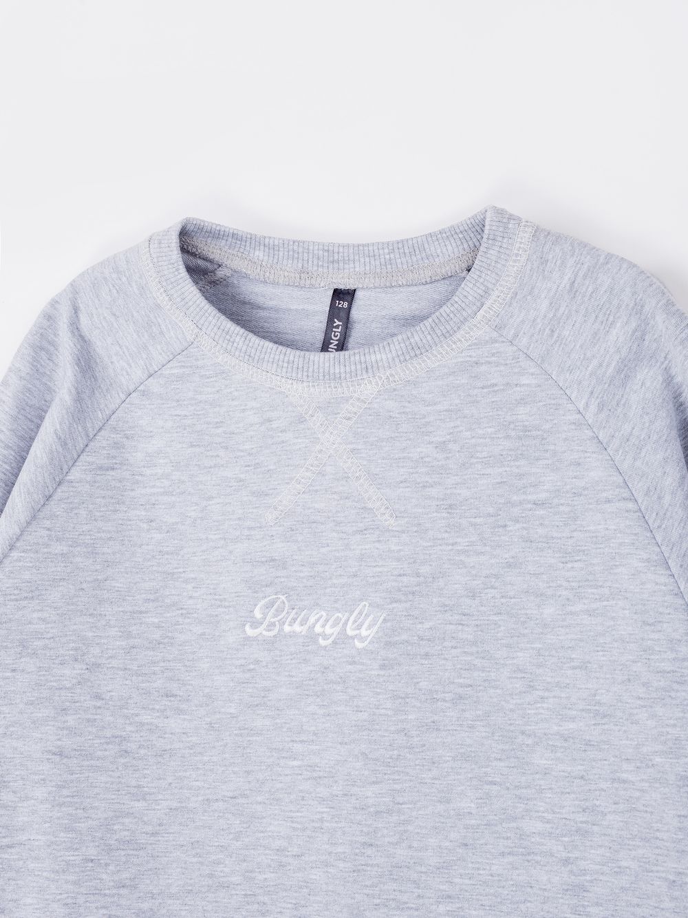 Свитшот облегченный "Серый меланж" 7+