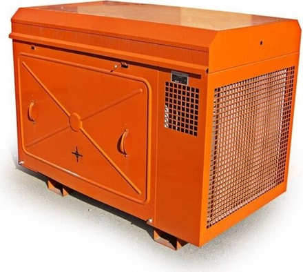 Компрессор винтовой передвижной электрический ЗИФ СВЭ-3/0,7 на раме в кожухе ЗИФ-00007906