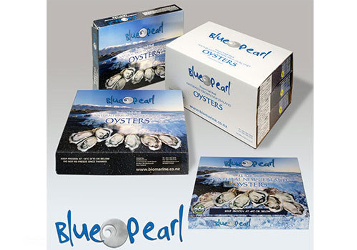 Устрицы Blue Pearl замороженные, 12шт