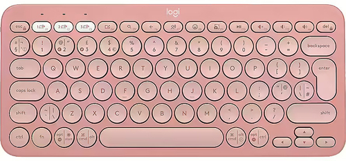 Клавиатура Logitech Pebble Keys 2 K380s (920-011853) розовый