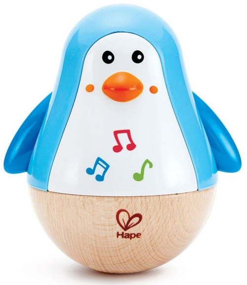 Игрушка Неваляшка Пингвин музыкальный
