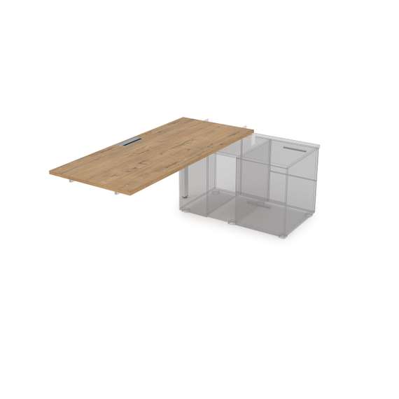 СТС.984 Стол системы БЕНЧ линейный три опоры, средний (1600*800*750)