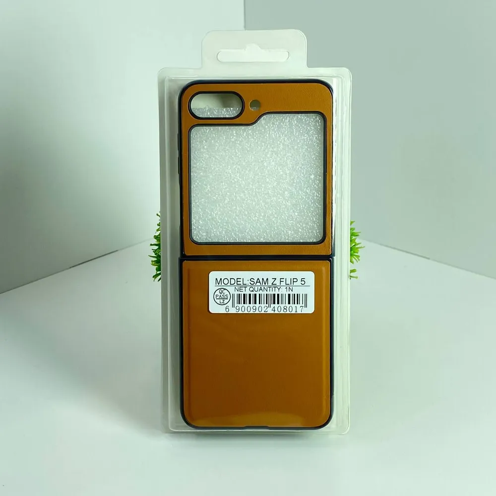 Накладка Leather Design для Samsung Z FLIP 6