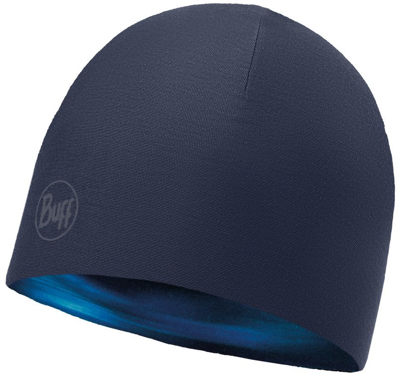 Двухслойная полиэстровая шапка Buff Hat reversible polyester Shading Blue Фото 2