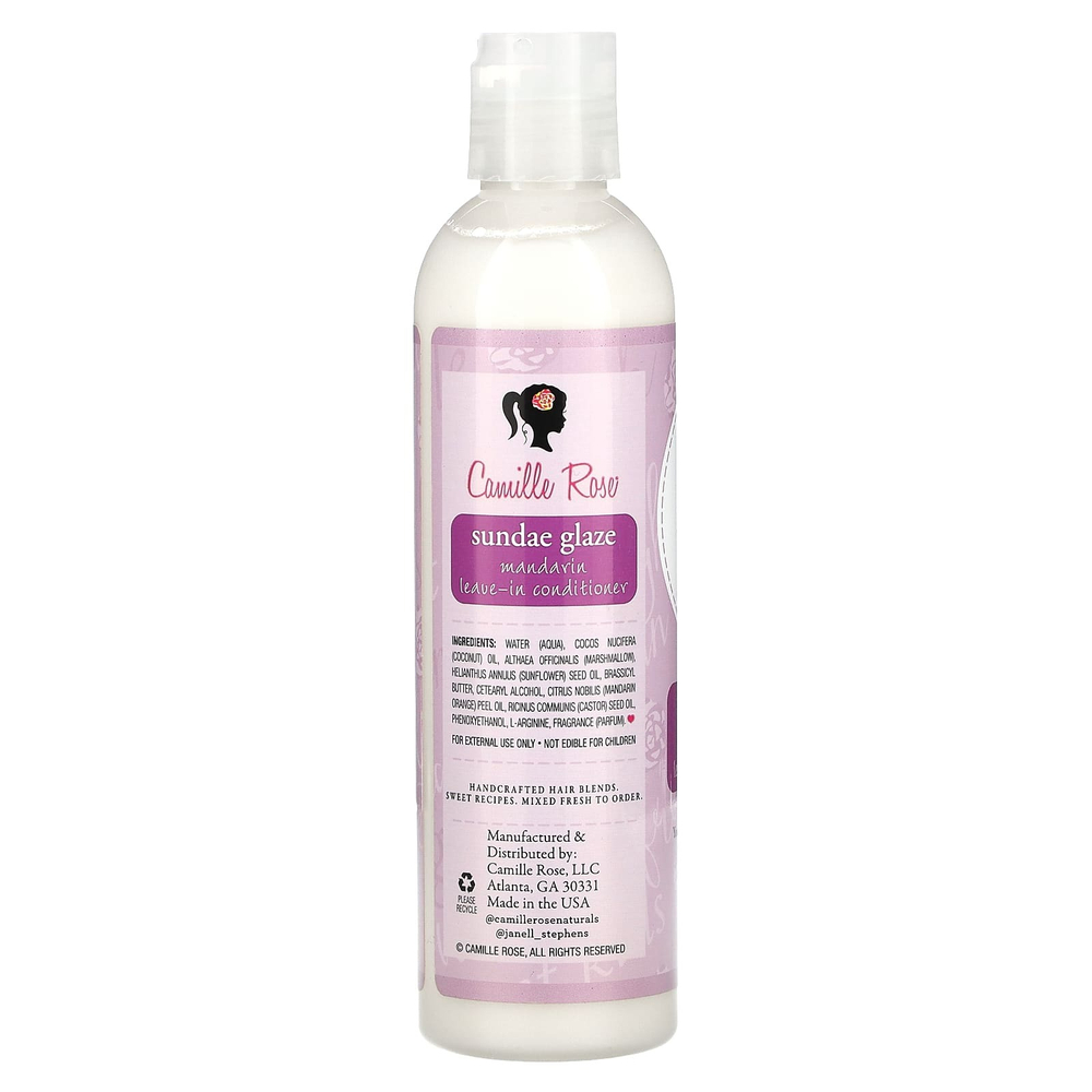 Camille Rose, Kids, Mandarin Leave-in Conditioner, Sundae Glaze , 8 oz (240 ml)