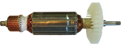 Якорь мшу Makita 9556NB, 9557NB (резьба, D:6/9/32/21.8/7-мм, L:165-мм, а: 515613-9) [AEZ]