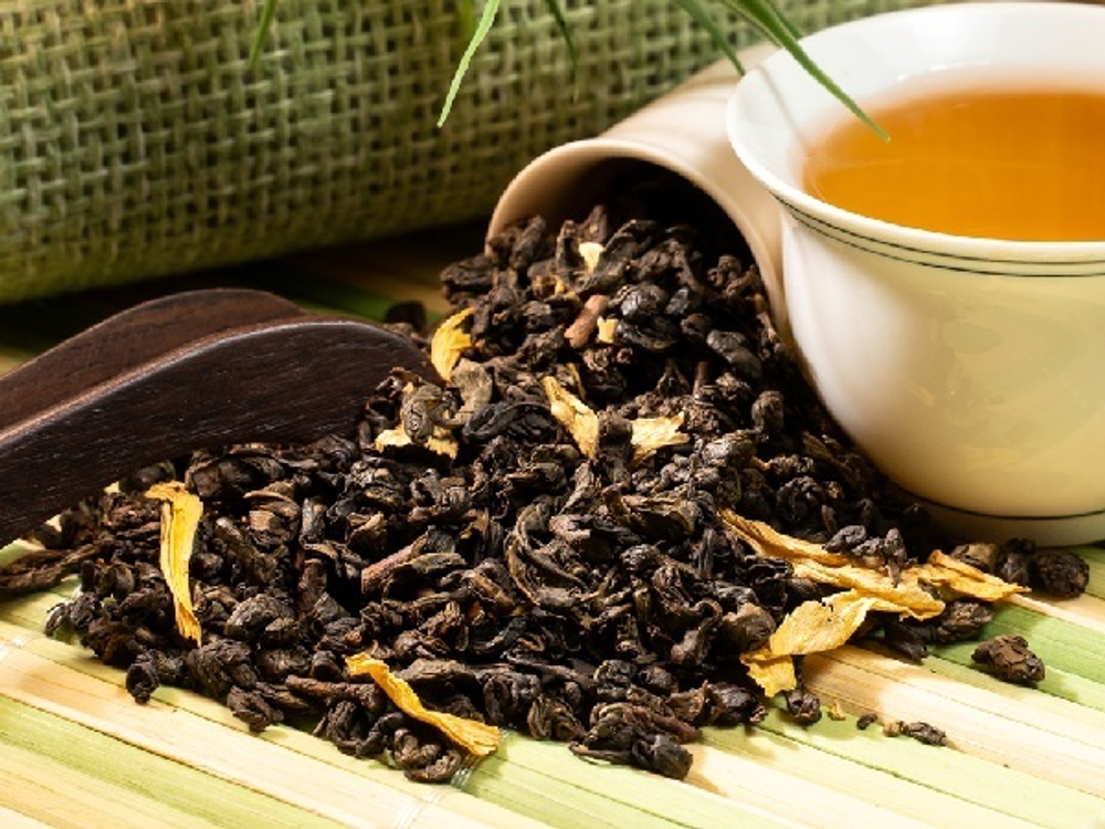 Зеленый чай со сливками РЧК 500г