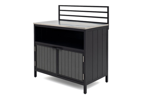 Модуль уличной кухни из алюминия БЕЙС (консоль закрытая)