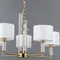IL0755-5PSQ-25 BRASS GENOA светильник потолочный