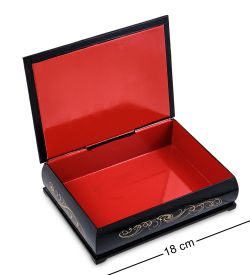 Народные промыслы ШК-11/ 6-D Шкатулка в технике декупаж (13х18х4)