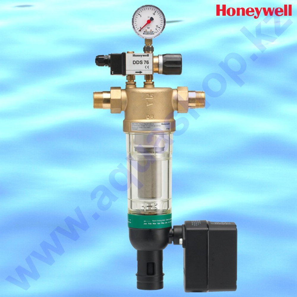 F76S-3/4AAM, Фильтр для горячей воды с обратной промывкой. Сетка 100 мкмV