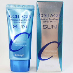 ENOUGH Солнцезащитный крем для лица с коллагеном Collagen Moisture Sun Cream SPF50+ PA++++ 50г
