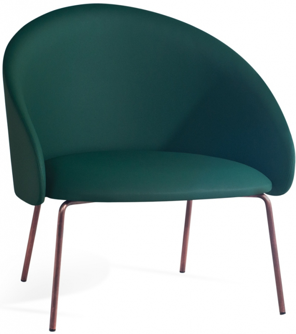 Кресло с обивкой Papatya Glera Lounge