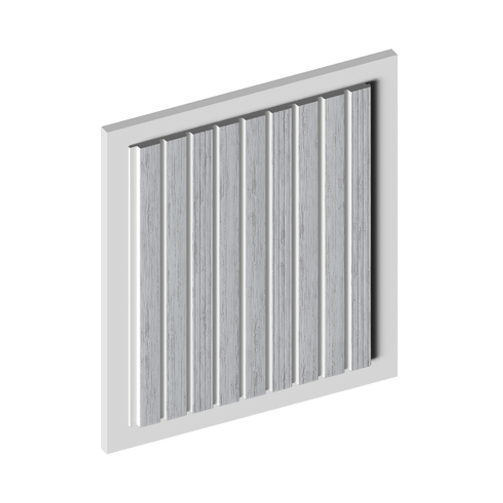 Стеновая панель HiWood декорированная, 270x12 см