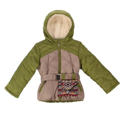 Куртка Орэнда 200 гр. р.3 (98) бежевый/св.зеленый