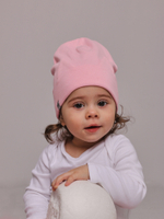 Шапка трикотажная КИС(Светлое Безе)