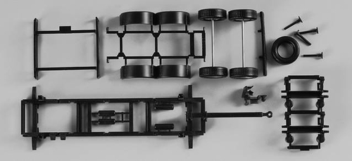 Шасси для тандемного прицепа сменного кузова 2-осное (7,15м), 2 шт.
