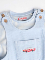 Боди с длинным рукавом и комбинезон в комлекте для малышей Next B59-157, Голубой