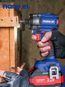 Аккумуляторный шуруповерт Nanwei NW-S8240-4, 240 Нм, 20 В, 4Ah*2