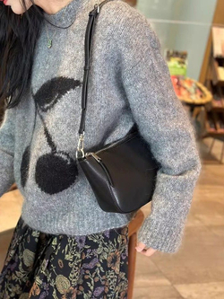 сумка женская натуральная кожа через плечо кросс боди маленькая