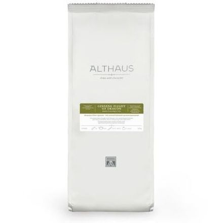 Althaus Ginseng Flight of Dragon зеленый листовой чай с женьшенем, 200 г