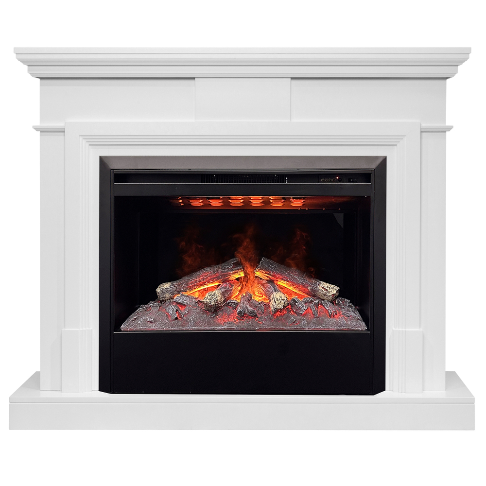 Каминокомплект Real Flame Marco 25,5/26 WT с очагом 3D Helios 26 SBG