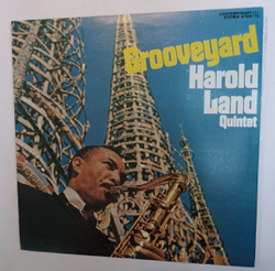Винтажная виниловая пластинка Harold Land Quintet Grooveyard (Yugoslavia 1982)
