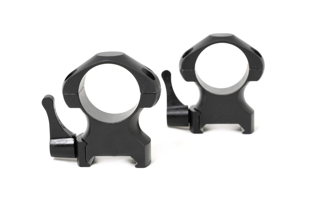 Кольца Arkon 25,4 мм быстросъемные на weaver, стальные, высокие