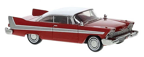 Автомобиль Plymouth Fury, красный, 1958, 1:87