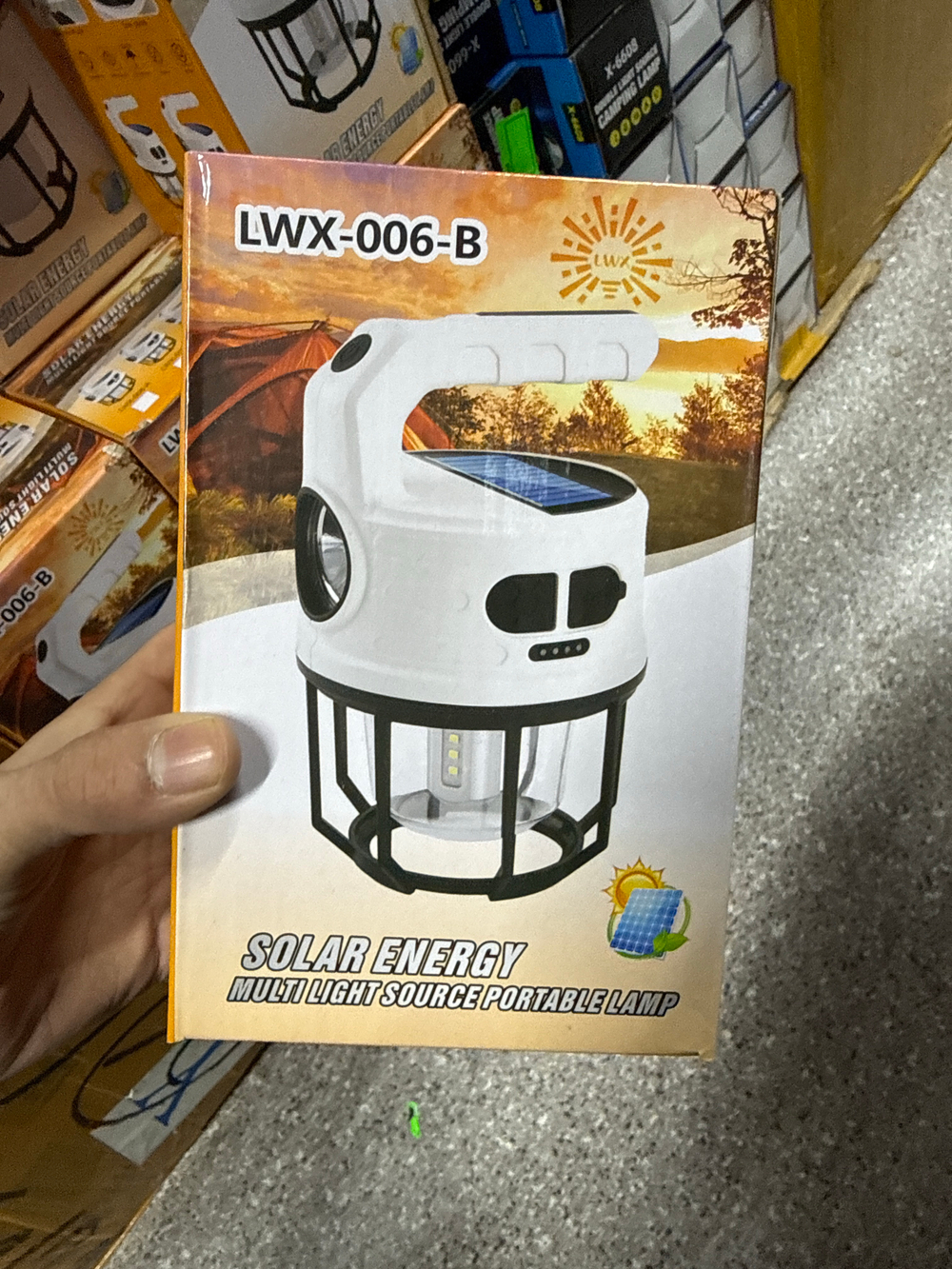 Лампа кемпинг LWX-006