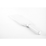 Шлепалка из натуральной кожи BDSM Арсенал, белая