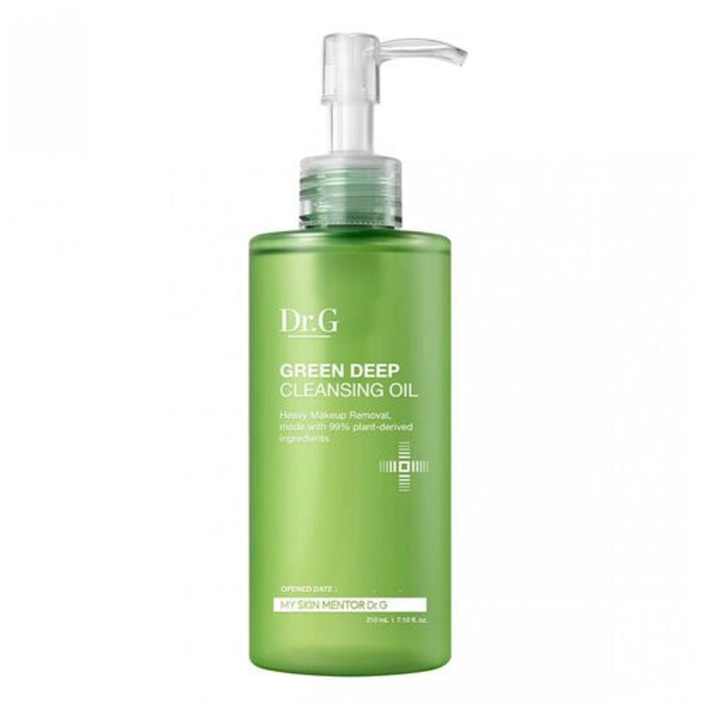 Масло гидрофильное для глубокого очищения Dr.G Green deep cleansing oil, 210 мл