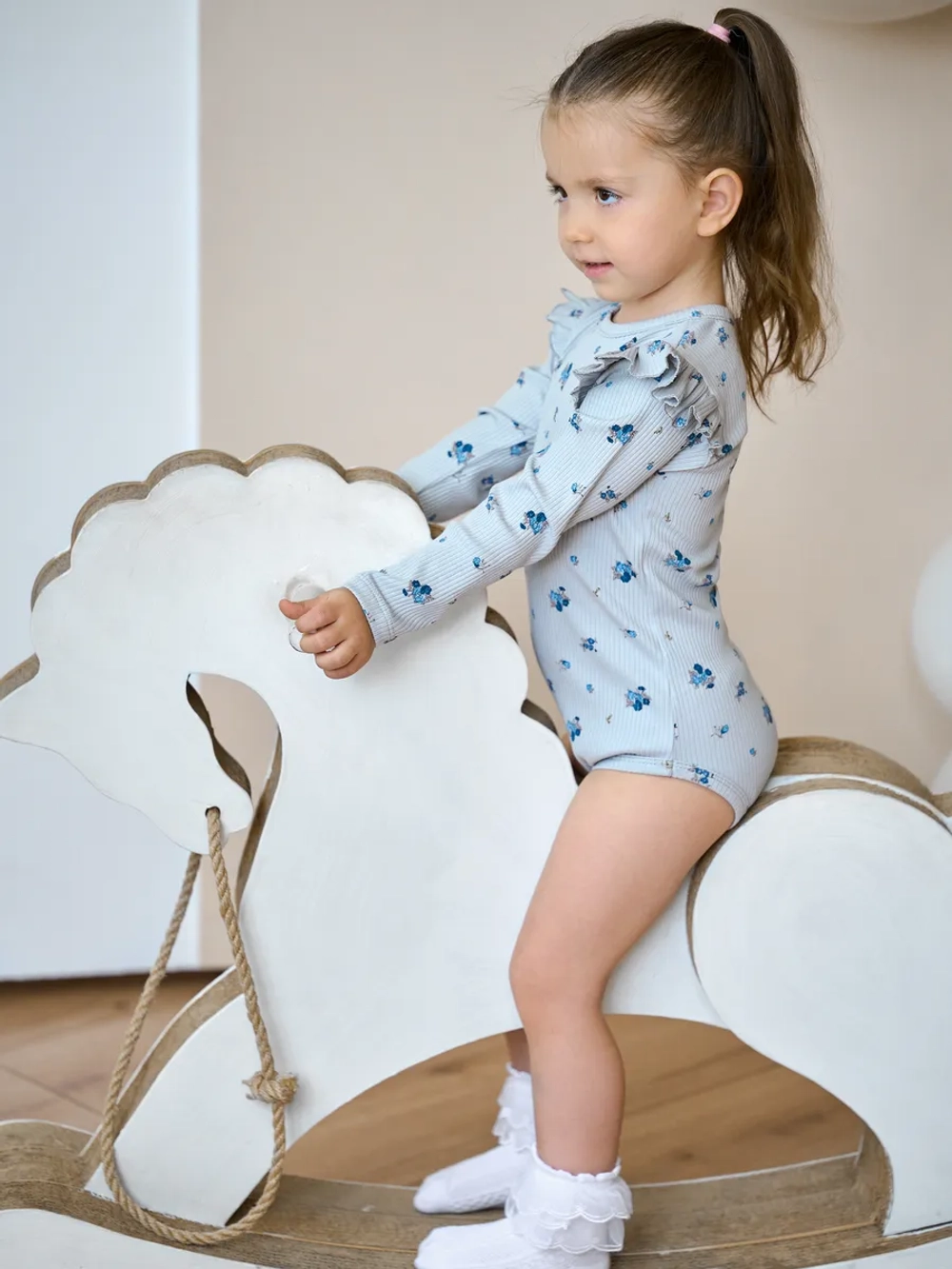 Боди с длинным рукавом