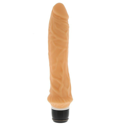 Вибратор-реалистик Dream Toys Purrfect Silicone 21,5 см с вибрацией
