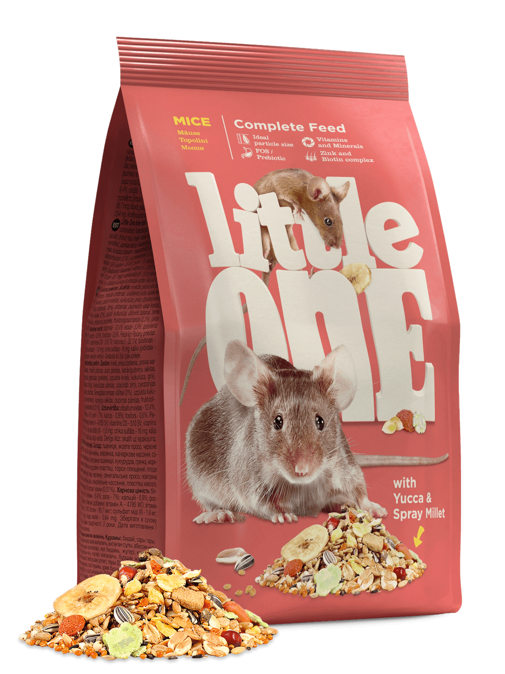 Little One корм для мышей, 400 гр
