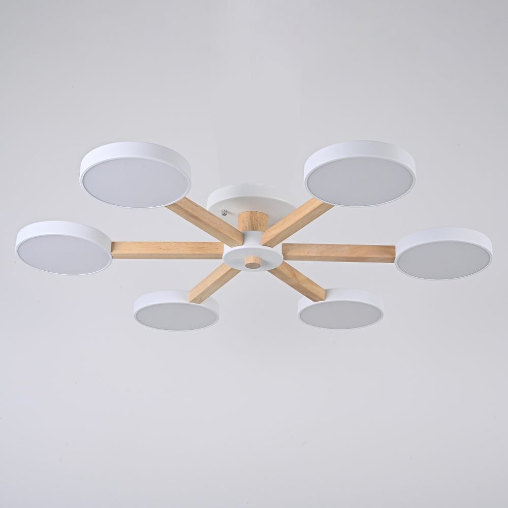 Потолочная Люстра Turna 6 White By Imperiumloft