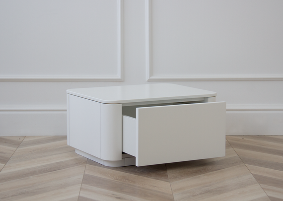 Тумба прикроватная Tammi 1 ящик (белый)