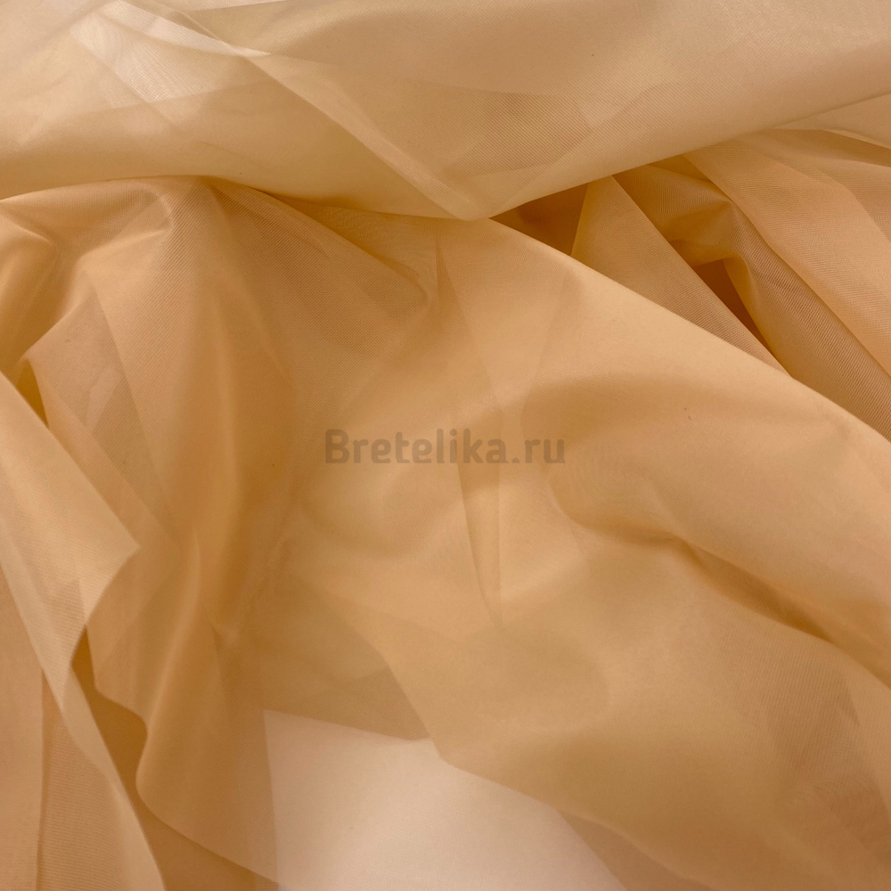 Корсетная сетка загар, Турция, 60 г/м²