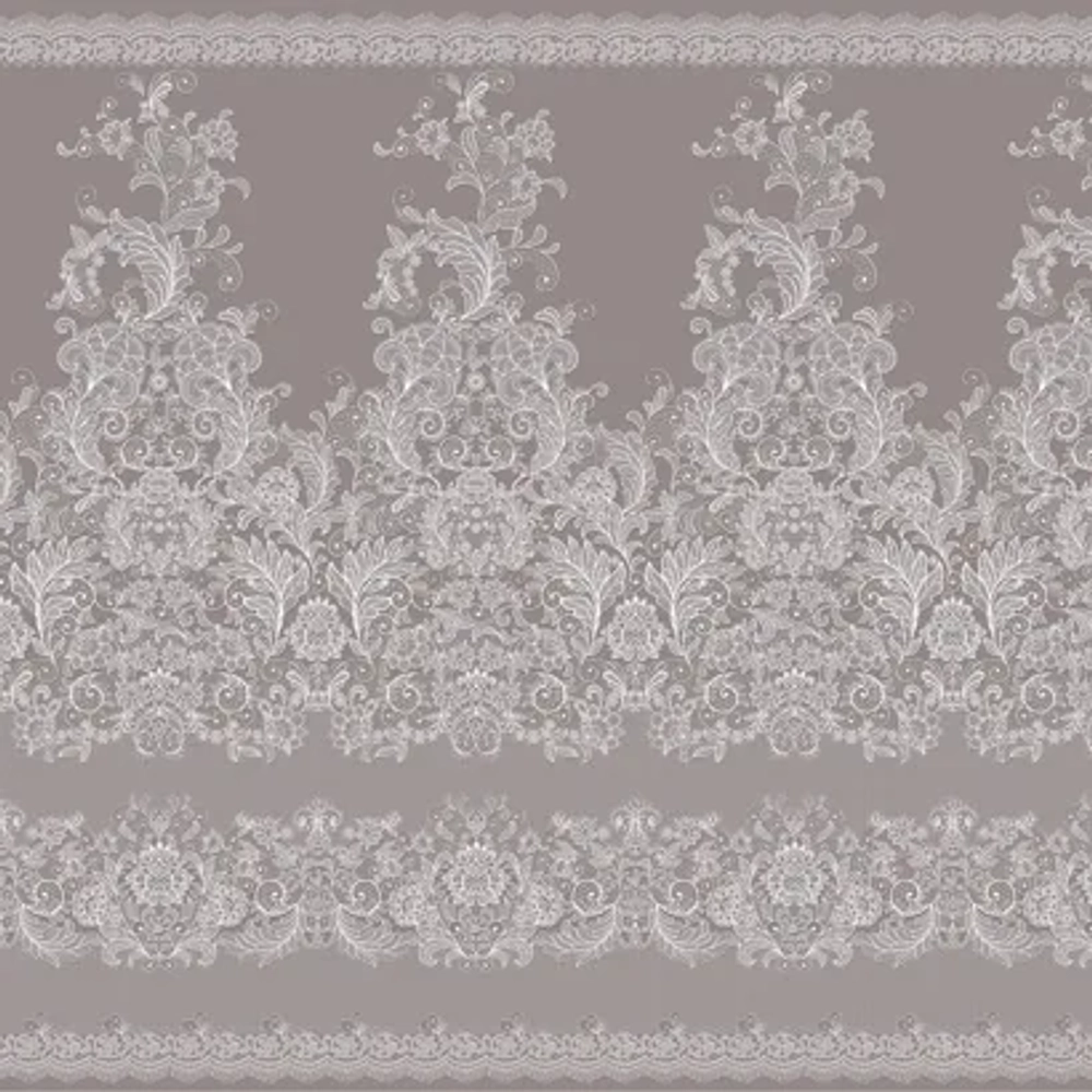 Простыня 240/220 Поплин "Кружевной этюд 15938"
